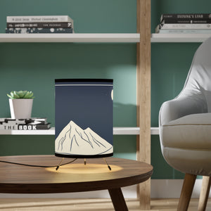 Tripod Lamp with High-Res Printed Shade, US\CA plug