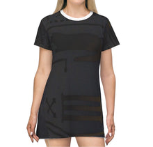 Load image into Gallery viewer, All Over Print T-Shirt Dress
